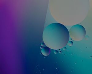 Preview wallpaper bubble, water, gradient, dark