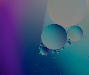 Preview wallpaper bubble, water, gradient, dark