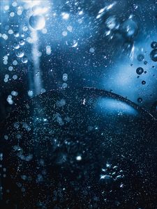 Preview wallpaper bubbles, ball, liquid, macro, water