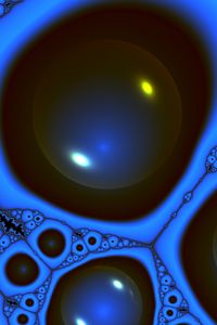 Preview wallpaper bubbles, ball, surface, abstraction