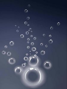 Preview wallpaper bubbles, bright, circle, ball