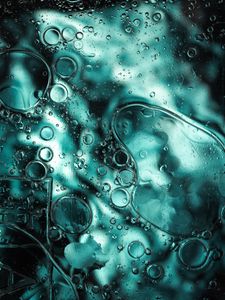 Preview wallpaper bubbles, circles, abstraction, water