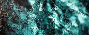 Preview wallpaper bubbles, circles, abstraction, water
