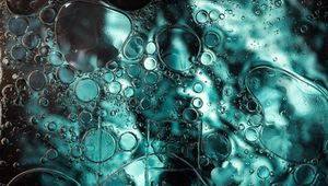 Preview wallpaper bubbles, circles, abstraction, water