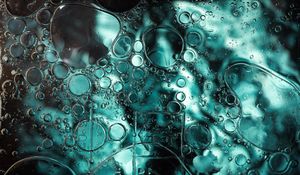 Preview wallpaper bubbles, circles, abstraction, water