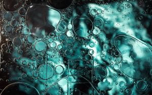 Preview wallpaper bubbles, circles, abstraction, water