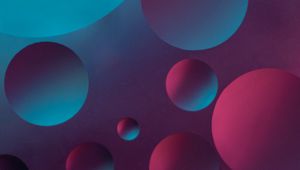 Preview wallpaper bubbles, circles, liquid, macro