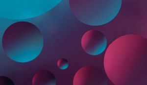 Preview wallpaper bubbles, circles, liquid, macro