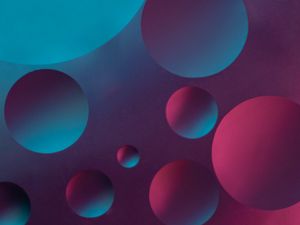 Preview wallpaper bubbles, circles, liquid, macro