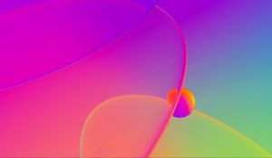 Preview wallpaper bubbles, circles, liquid, abstraction, colorful
