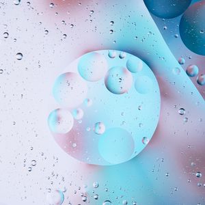 Preview wallpaper bubbles, circles, macro, bright