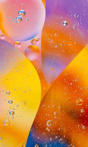 Preview wallpaper bubbles, circles, shape, gradient, colorful