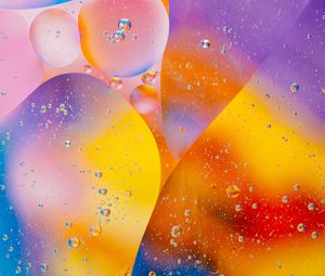 Preview wallpaper bubbles, circles, shape, gradient, colorful