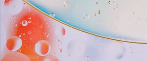 Preview wallpaper bubbles, circles, surface, shape
