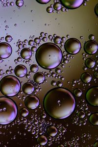 Preview wallpaper bubbles, circles, water, gradient, abstraction