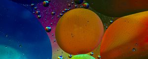 Preview wallpaper bubbles, colorful, abstraction, water