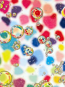 Preview wallpaper bubbles, colorful, water, blur