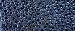 Preview wallpaper bubbles, foam, liquid, macro, blue