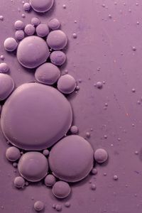 Preview wallpaper bubbles, ink, purple