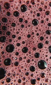 Preview wallpaper bubbles, liquid, foam, macro, texture