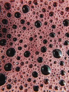 Preview wallpaper bubbles, liquid, foam, macro, texture
