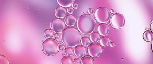 Preview wallpaper bubbles, liquid, macro, transparent