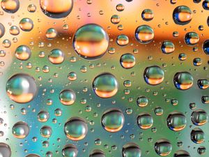 Preview wallpaper bubbles, liquid, macro, gases