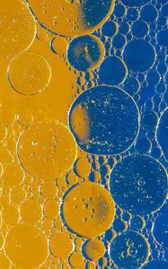 Preview wallpaper bubbles, liquid, macro