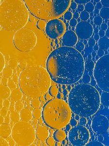 Preview wallpaper bubbles, liquid, macro