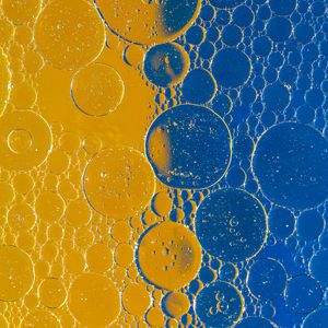 Preview wallpaper bubbles, liquid, macro