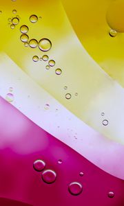 Preview wallpaper bubbles, liquid, water, stripes