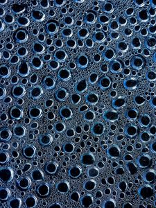 Preview wallpaper bubbles, liquid, water, texture, blue