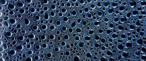 Preview wallpaper bubbles, liquid, water, texture, blue