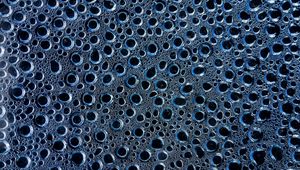 Preview wallpaper bubbles, liquid, water, texture, blue