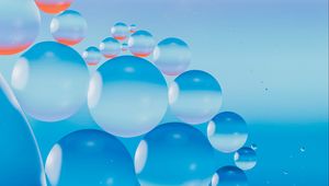 Preview wallpaper bubbles, macro, liquid, texture, closeup