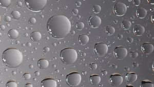 Preview wallpaper bubbles, macro, liquid, bw