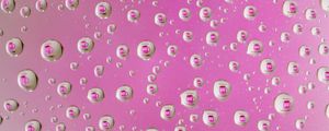 Preview wallpaper bubbles, mug, reflection, pink