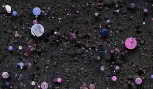 Preview wallpaper bubbles, paint, liquid, abstraction