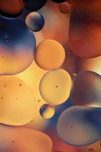 Preview wallpaper bubbles, shape, water, gradient, abstraction