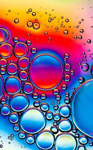 Preview wallpaper bubbles, shape, water, abstraction