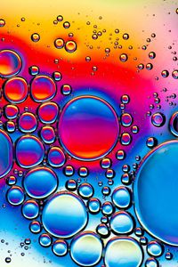 Preview wallpaper bubbles, shape, water, abstraction