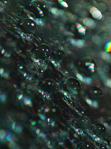 Preview wallpaper bubbles, shine, macro, glare, bokeh