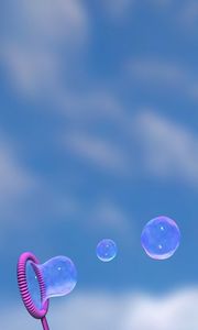 Preview wallpaper bubbles, sky, shape