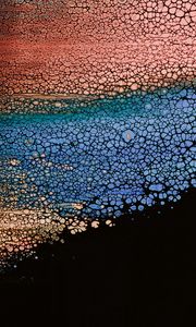 Preview wallpaper bubbles, stains, liquid, colorful, texture