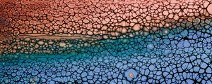 Preview wallpaper bubbles, stains, liquid, colorful, texture