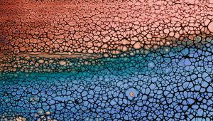 Preview wallpaper bubbles, stains, liquid, colorful, texture
