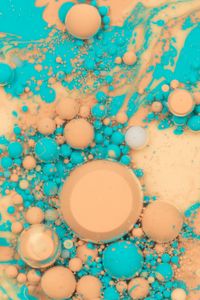 Preview wallpaper bubbles, stains, liquid, abstraction