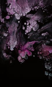 Preview wallpaper bubbles, stains, texture, liquid, dark