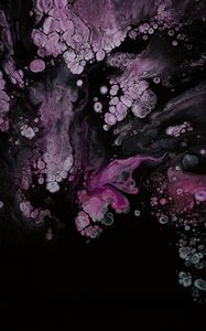 Preview wallpaper bubbles, stains, texture, liquid, dark