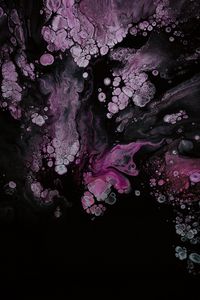 Preview wallpaper bubbles, stains, texture, liquid, dark